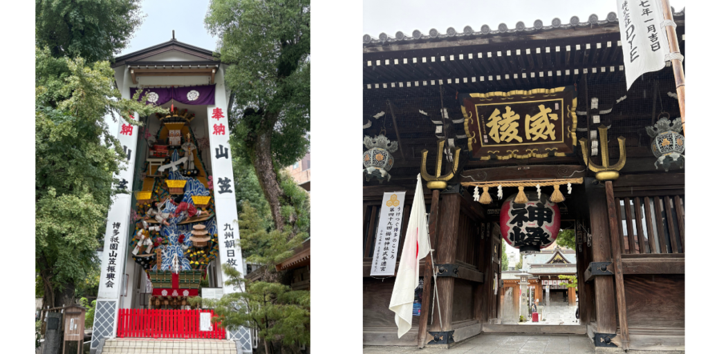 櫛田神社や山笠