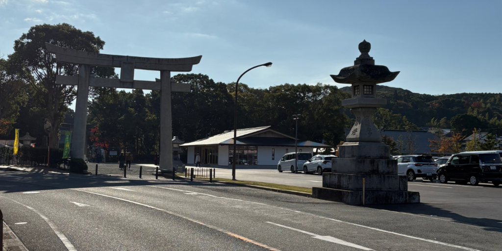 宗像大社駐車場